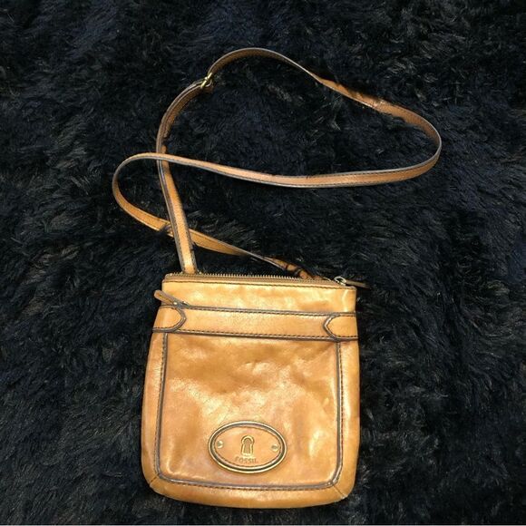 FOSSIL leather purse crossbody bag - Picture 10 of 10